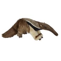 Pluche miereneter knuffeldier - bruin - 60 cm - Miereneters bosdieren knuffels