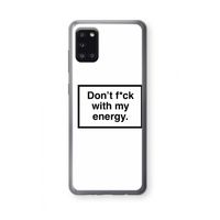 My energy: Samsung Galaxy A31 Transparant Hoesje