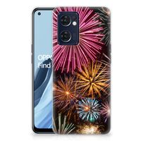 OPPO Reno 7 5G | Find X5 Lite Silicone Back Cover Vuurwerk - thumbnail