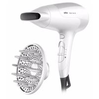 Braun BRHD385E Satin Hair 3 Haardroger 2000W Wit - thumbnail