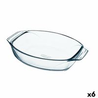Ovenschaal Pyrex Irresistible Ovaalvormig Transparant Glas 35,1 x 24,1 x 6,9 cm (6 Stuks)