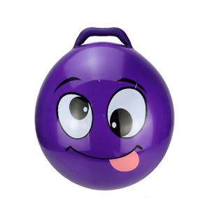 Skippy Buddy Skippybal Emoticon - paars - 55 cm - emoticon - buitenspeelgoed