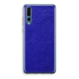 Majorelle Blue: Huawei P20 Pro Transparant Hoesje