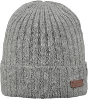 Barts Haakon Turnup Muts Heren Heather Grey OS