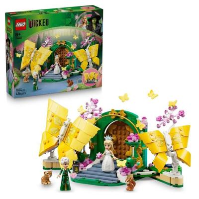 LEGO Wicked 75688 Glinda's Bruiloft - Speelgoed voor 8-jarigen - Vlinderfiguren - Cadeau