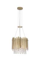 Searchlight HanglampSpear goud Ø 35cm - 44710-5GO