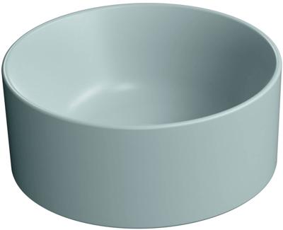 Ben Stelvio ronde waskom Ø32x12cm keramiek mat azuur