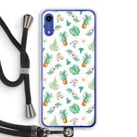 Ananas bladeren: Honor Play 8A Transparant Hoesje met koord