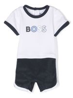 BOSS Kidswear trousseau de naissance à logo imprimé - Bleu