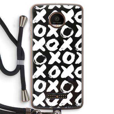 XOXO: Motorola Moto Z Force Transparant Hoesje met koord