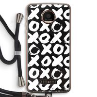 XOXO: Motorola Moto Z Force Transparant Hoesje met koord