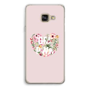 GRL PWR Flower: Samsung Galaxy A3 (2016) Transparant Hoesje