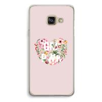 GRL PWR Flower: Samsung Galaxy A3 (2016) Transparant Hoesje - thumbnail