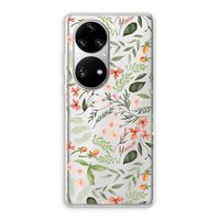 Sweet little flowers: Huawei P50 Pro Transparant Hoesje