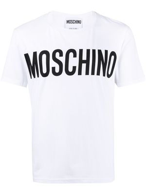 Moschino t-shirt à logo imprimé - Blanc