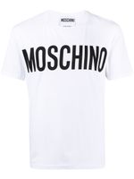 Moschino t-shirt à logo imprimé - Blanc