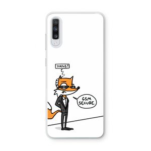 GSM secure: Samsung Galaxy A70 Transparant Hoesje