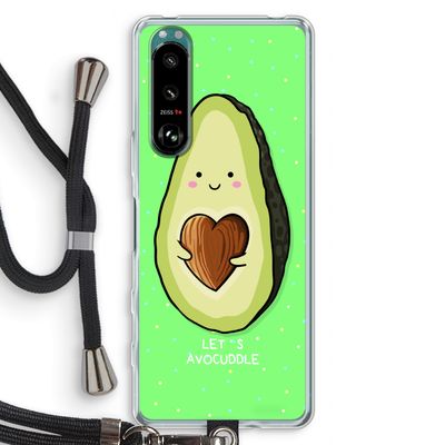 Avocuddle: Sony Xperia 5 III Transparant Hoesje met koord