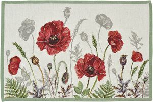 Sander Sander placemat Poppy meadow