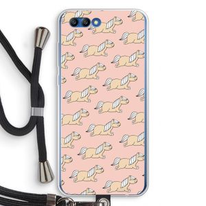 Ponys: Honor 10 Transparant Hoesje met koord