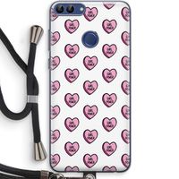 GIRL POWER: Huawei P Smart (2018) Transparant Hoesje met koord