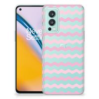 OnePlus Nord 2 5G TPU bumper Waves Roze