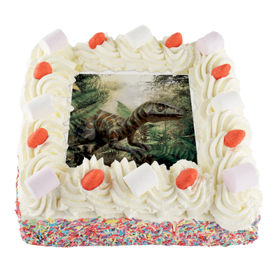 Dinosaurus Slagroomtaart