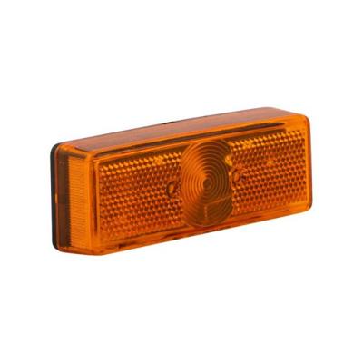 Opbouwlamp rechthoek oranje