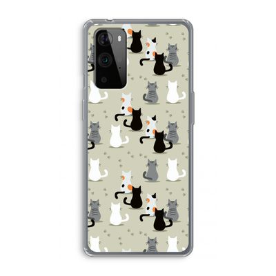 Katten: OnePlus 9 Pro Transparant Hoesje
