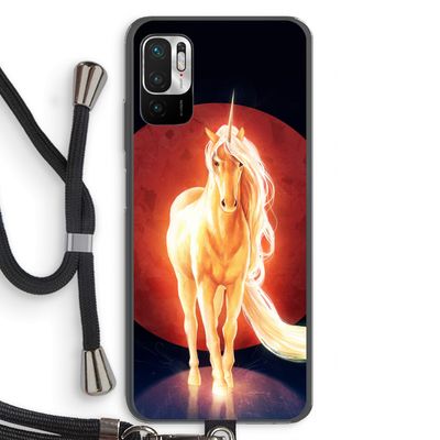 Last Unicorn: Xiaomi Redmi Note 10 5G Transparant Hoesje met koord