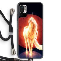 Last Unicorn: Xiaomi Redmi Note 10 5G Transparant Hoesje met koord