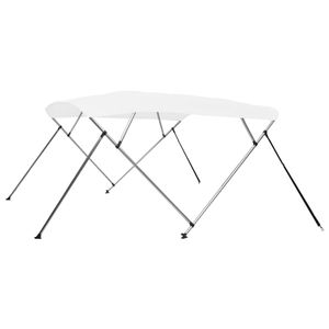 VidaXL Biminitop 4-boogs 243x210x137 cm wit