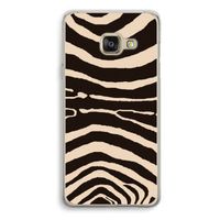 Arizona Zebra: Samsung Galaxy A3 (2016) Transparant Hoesje