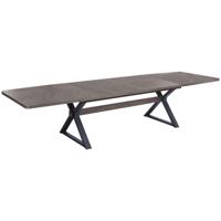 Eettafel Home ESPRIT Bruin Zwart Metaal Hout MDF 200 X 97 X 75 CM