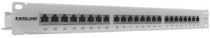 Intellinet Patchpanel 1HE 24-Port Cat6 FTP grijs