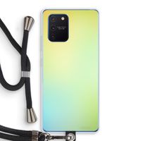 Minty mist pastel: Samsung Galaxy Note 10 Lite Transparant Hoesje met koord