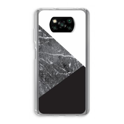 Combinatie marmer: Xiaomi Poco X3 NFC Transparant Hoesje