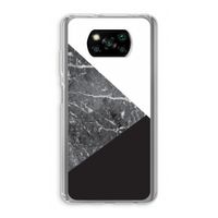 Combinatie marmer: Xiaomi Poco X3 NFC Transparant Hoesje
