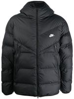 Nike veste matelassée à logo Swoosh - Noir