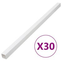 Kabelgoot 33x33 mm 30 m PVC - thumbnail