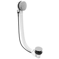 Badafvoercombinatie Polysan 80 cm Met waste 72 mm Chrome Polysan