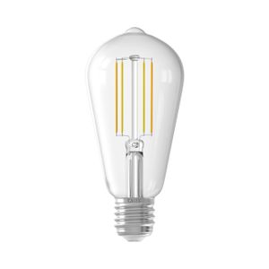 Smart LED Filament Helder Rustieklamp ST64 E27 220-240V 7W 806lm 1800-3000K - Calex
