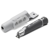 ANZA MINI professionele verfschraper met softgrip en verwisselbaar 24 mm mes