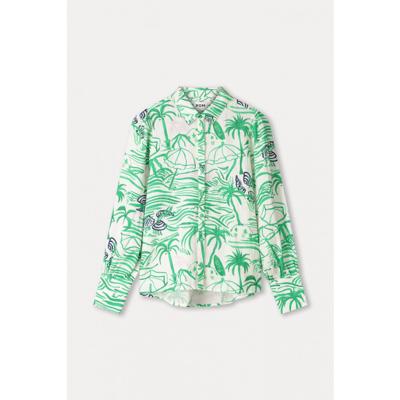 Pom Amsterdam - Wit | Dames | Blouse | Wit | 38 | regular | Kamst mode