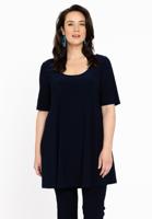 Yoek Tuniek met diepe halslijn | Blauw | Maat 46/48 Yoek Tuniek met diepe halslijn | Blauw | Maat 46/48