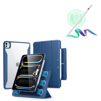 iPad Pro 11ʺ (2024) Rebound Hybrid Case 360 with Digital Pencil Bundle - Navy Blue