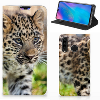 Huawei P30 Lite New Edition Hoesje maken Baby Luipaard