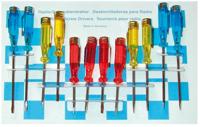 SW STAHL Sw-stahl schroevendraaier set screwdr.sort.12 pcs. on card