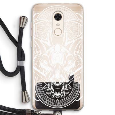 Oh Deer: Xiaomi Redmi 5 Transparant Hoesje met koord