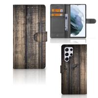 Samsung Galaxy S22 Ultra | Book Style Case | Steigerhout